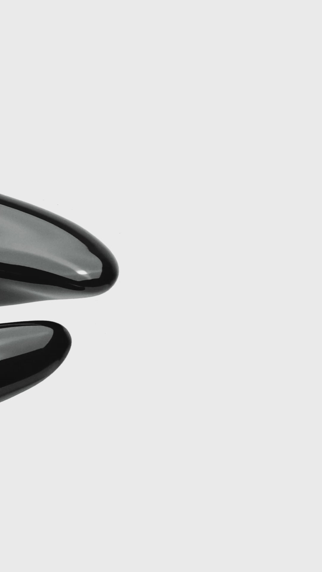 LOBSTER CLAW VASE - Black