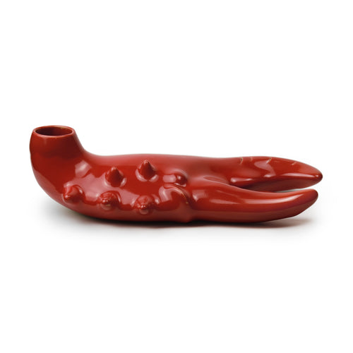 LOBSTER CLAW VASE – Red